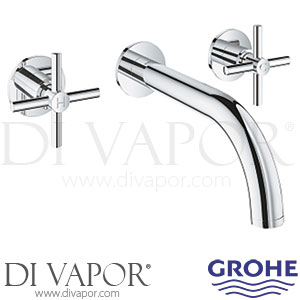 Grohe 20164003 Atrio Three-Hole Basin Mixer Spare Parts