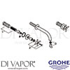 Grohe 20164003 Mixer Spare Tech Diagram