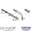 Grohe 20164DC3 Mixer Spare Tech Diagram