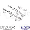 Grohe 20169 Mixer Spare Tech Diagram