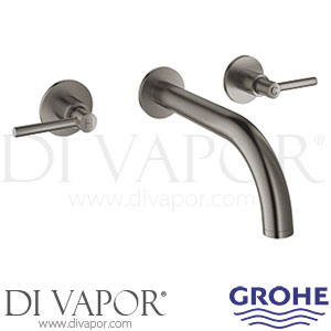 Grohe 20169AL3 Atrio Three-Hole Basin Mixer (1/2 Inch) S-Size Spare Parts
