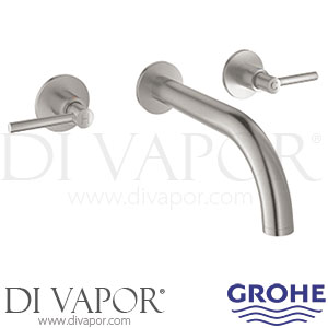 Grohe 20169DC3 Atrio Three-Hole Basin Mixer (1/2 Inch) S-Size Spare Parts