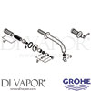 Grohe 20169DC3 Mixer Spare Tech Diagram