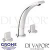 Grohe Ondus 3-Hole Basin Mixer S-Size Spare Parts