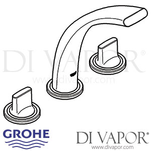 Grohe 20178BS0 Ondus 3-Hole Basin Mixer S-Size Spare Parts