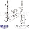 Grohe Ondus 3-Hole Basin Mixer S-Size Spares