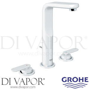 Grohe 20180LS0 Veris Three-Hole Basin Mixer (1/2 Inch) M-Size Spare Parts