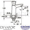 Grohe 20186001 Spare Tech Diagram