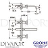 Grohe 20192000 Mixer Spare Diagram