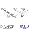 Grohe 20195 Mixer Spare Tech Diagram