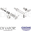 Grohe 20195000 Mixer Spare Diagram