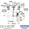 Grohe 20197000 Mixer Spare Diagram