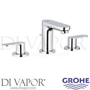 Grohe 2019900A Eurosmart Cosmopolitan Three-Hole Basin Mixer (1/2 Inch) S-Size Spare Parts