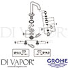 Grohe 20202000 Spare Tech Diagram