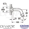 Grohe 20205000 Spare Diagram