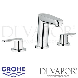 Grohe 20214002 Eurodisc Cosmopolitan 3-Hole Basin Mixer S-Size Tap Spare Parts