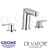 Grohe Eurodisc Cosmopolitan 3-Hole Basin Mixer S-Size Tap Spare Parts