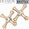 Bristan 2022103318 Handle Assembly Gold - Pair for Colonial Tap Range