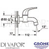 Grohe 20236000 Spare Diagram