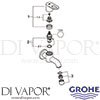 Grohe 20237000 Spare Tech Diagram