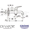 Grohe 20281000 Spare Diagram