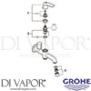 Grohe 20281000 Spare Tech Diagram