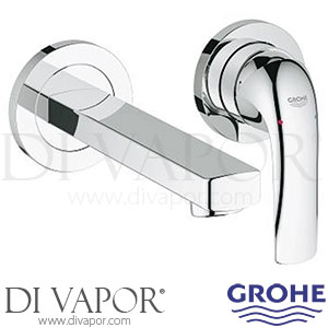 Grohe 20288000 BauCurve Wall Mounted 2-Hole Basin Mixer Tap Spare Parts