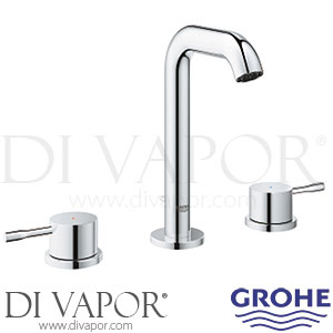 Grohe 20296001 Essence Three-Hole Basin Mixer (1/2 Inch) M-Size Spare Parts