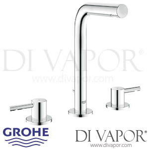 Grohe 20299000 Essence Three-Hole Basin Mixer (1/2 Inch) M-Size Spare Parts