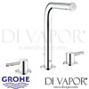Grohe Essence Three-Hole Basin Mixer M-Size Spare Parts