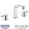 Grohe Lineare Three-Hole Basin Mixer S-Size Spare Parts