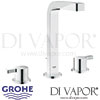 Grohe Lineare Three-Hole Basin Mixer M-Size Spare Parts