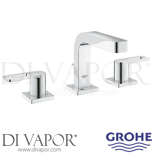 Grohe 20306000 Quadra Three-Hole Basin Mixer (1/2 Inch) S-Size Tap Spare Parts