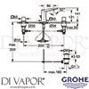 Grohe 20342000 Mixer Spare Diagram