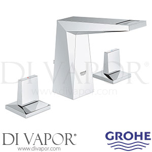 Grohe 20342000 Allure Brilliant Three Hole Basin Mixer 1/2 S-Size Tap Spare Parts