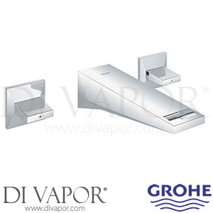 Grohe 20346000 Allure Brilliant Three Hole Basin Mixer 1/2 S-Size Tap Spare Parts