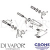 Grohe 20346000 Mixer Spare Tech Diagram