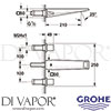 Grohe 20348000 Mixer Spare Diagram