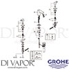 Grohe 2037000A Mixer Spare Diagram