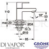 Grohe 20380000 Spare Diagram