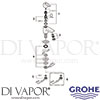 Grohe 20380000 Spare Tech Diagram