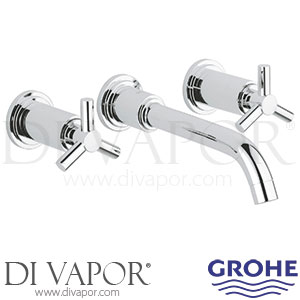 Grohe 20387000 Atrio 3-Hole Basin Mixer M-Size Tap Spare Parts