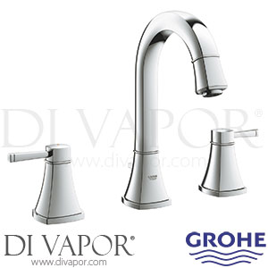 Grohe 20389000 Grandera Chrome Three-Hole Basin Mixer M-Size Tap Spare Parts