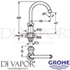 Grohe 20393001 Spare Diagram