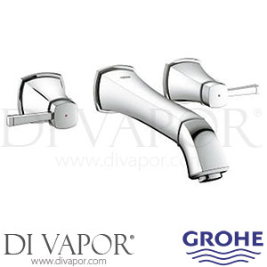 Grohe 20415000 Grandera Three-Hole Basin Mixer (1/2 Inch) M-Size Spare Parts