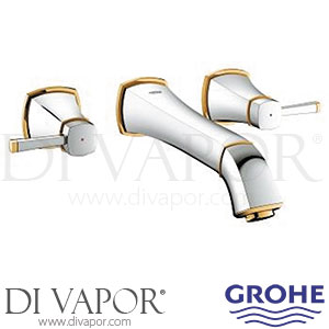 Grohe 20415IG0 Grandera Three-Hole Basin Mixer (1/2 Inch) M-Size Spare Parts