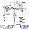 Grohe 20417000 Mixer Spare Diagram