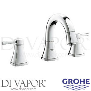 Grohe 2041800A Grandera Chrome Three-Hole Basin Mixer (1/2 Inch) S-Size Spare Parts