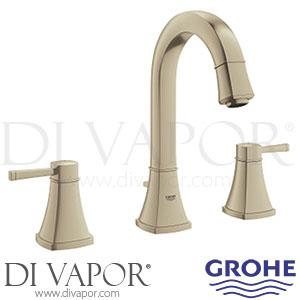 Grohe 20419ENA Grandera Three-Hole Basin Mixer M-Size Brushed Nickel Tap Spare Parts