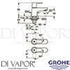 Grohe 2042100M Spare Diagram